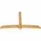 Ekena Millwork Bellingham Rough Sawn Timber Gable Bracket, Western Red Cedar, 96"W x 56"H x 4"D x 6"F, 14/12 Pitch GBW096X56X0406BEL00RWR - alternate 5